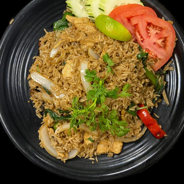 L2: Basil Fried Rice (No egg).