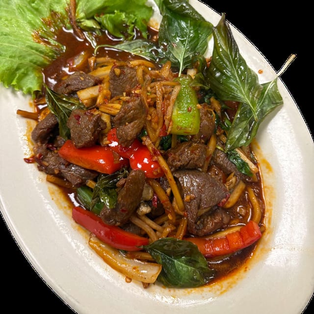 Sp13. Lamb Kra Pao.